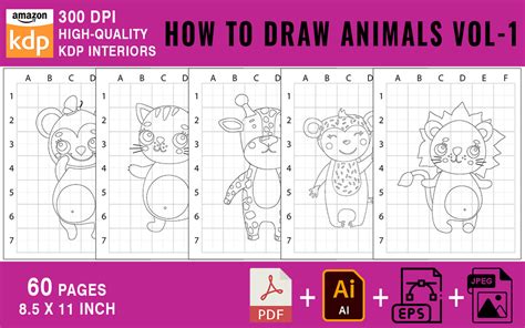 How to Draw Animals Vol-1