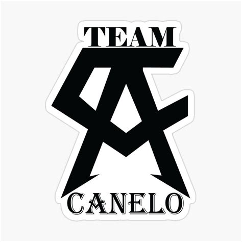 Team Canelo, Saul Canelo Alvarez, Boxing Champion Sticker by DelhiMonks in 2021 | Saul canelo ...