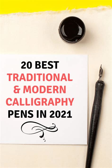 20 Best Calligraphy Pens in 2021 & Find The Perfect One For You