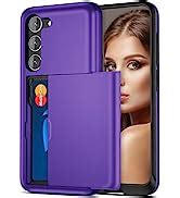 Amazon.com: Jiunai S20 FE Case, Galaxy S20 FE Case Credit Card IDs Holder Shell Wallet Case ...