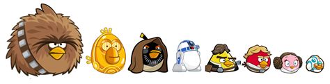 Image - Star wars character by size.png | Angry Birds Wiki | FANDOM powered by Wikia