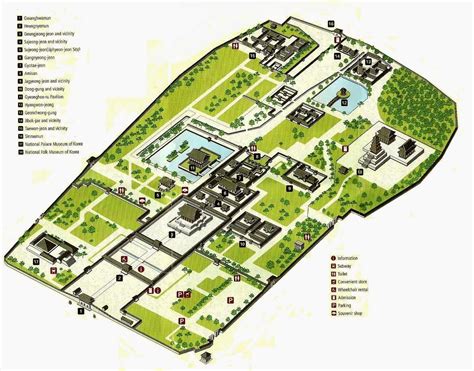 Gyeongbokgung Palace Map English | The Soul of Seoul