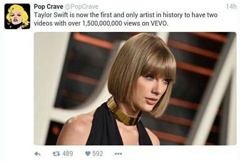Sharing a new gram // Taylor is the first and ONLY artist in history to have two videos with ...
