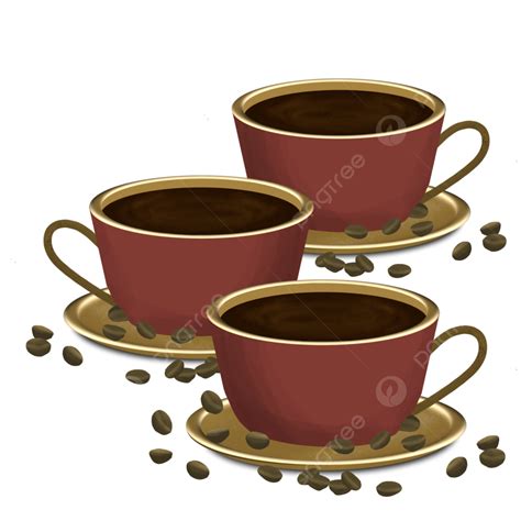 Three Mugs Ceramic For Coffee Time, Coffee Design, Coffee Mugs, Coffee ...