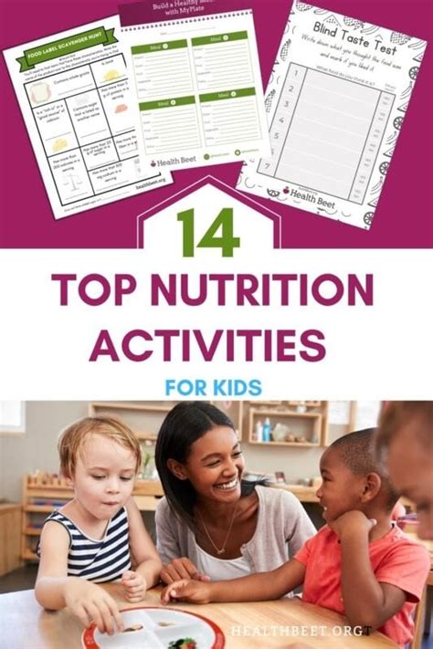 14 Engaging Nutrition Activities and Games for Kids {with worksheets ...