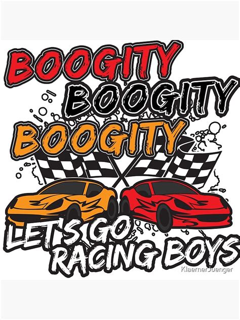 "Nascar Boogity" Art Print for Sale by KlaernerJuenger | Redbubble