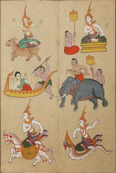 BibliOdyssey: Thai Fortune-Telling Manuscript