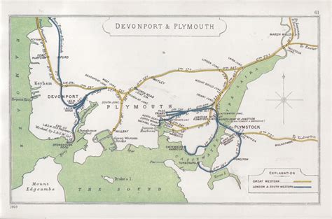 Plymouth Railway Map