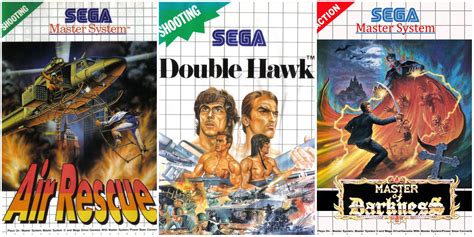 Sega Master System Games With The Best Cover Art