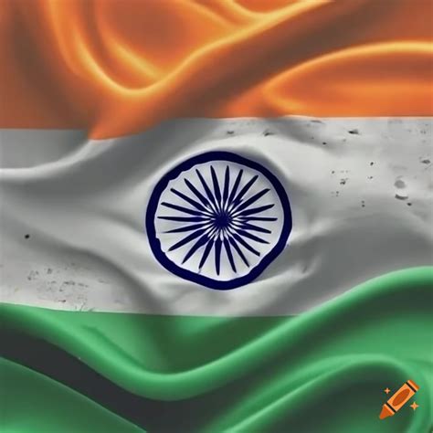 The flag of india on Craiyon