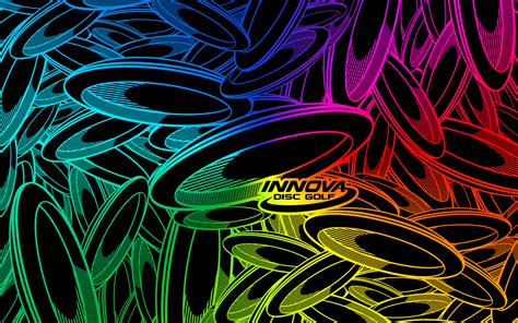 Disc Colors Wallpaper - Innova Disc Golf