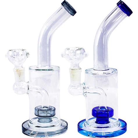 Glass Water Pipes 8" Single Percolator - CB Distributors