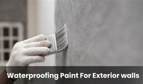 Using Wall Waterproofing Paint | Importance And Steps Guide