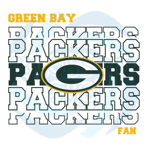 Green Bay Packers Svg, Sport Svg, Green Bay Packers Logo Svg, Green ...