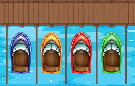 Boat Top View Vector Art, Icons, and Graphics for Free Download