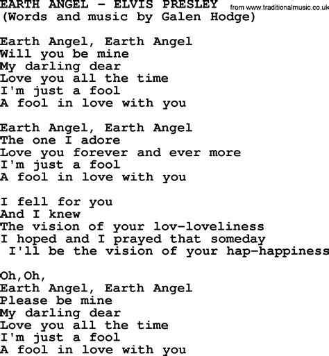 Earth Angel Guitar Chords