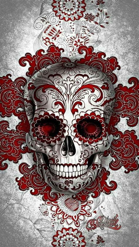 Discover 58+ skull iphone wallpaper best - in.cdgdbentre