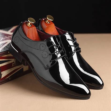 Aliexpress.com : Buy Mens Casual Shoes' Black Oxford Shoes Men Winter ...