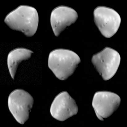 ESA Science & Technology - Images of Deimos from Mars Express