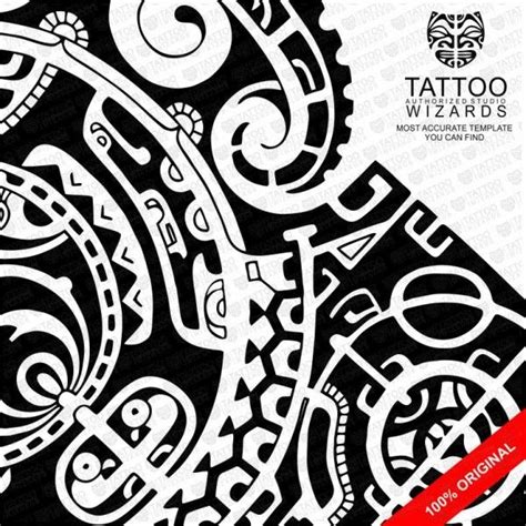 The Rock Tattoo Template Tattoo Wizards Chest Tattoo Stencils, Half Sleeve Tattoo Stencils ...