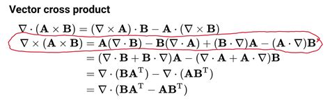 [Math] For vectors A and B, why is (A dot nabla)B treated differently from A(nabla dot B) in ...