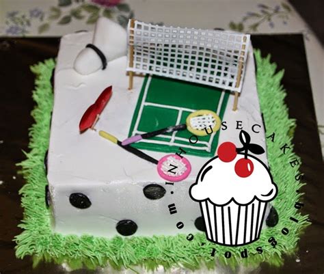 Cake Badminton Theme | InHouseCakes