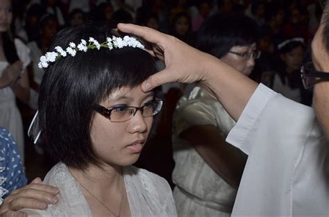 Anointing with Chrism Oil | Sacrament of Confirmation: | Flickr