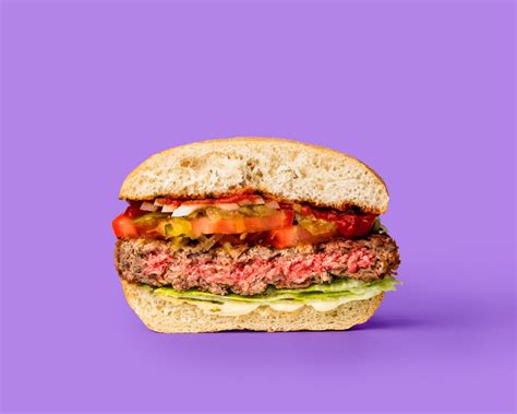 Meatless burger uses bloody special ingredient to replicate the real thing