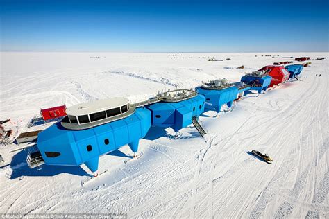 Antarctic research station's journey in photographs | Daily Mail Online