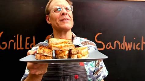 Alton Brown's 'grilled grilled cheese' sandwich will blow your mind | Food, Food network recipes ...