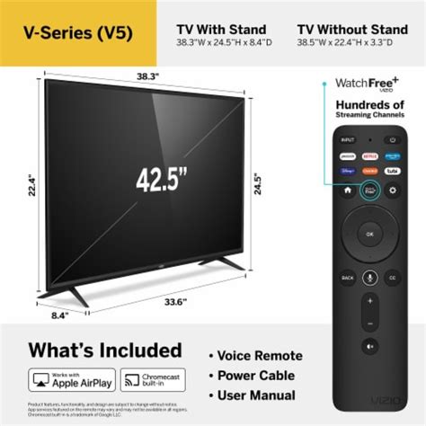 VIZIO 65 Class V-Series 4K UHD LED HDR Smart TV V655-J09,, 42% OFF