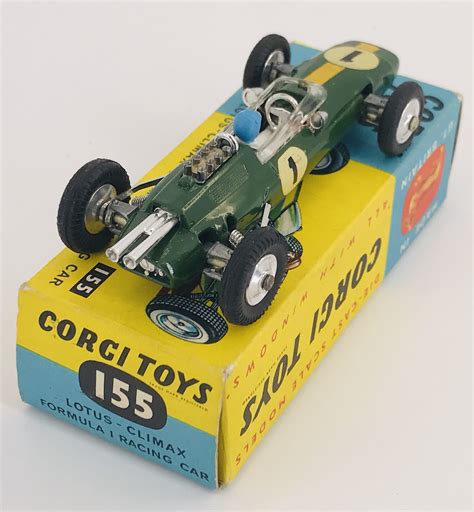 Corgi Toys "Lotus-Climax Formula 1 Racing Car" #155 - Toy Hunter UK | Retro & vintage toys