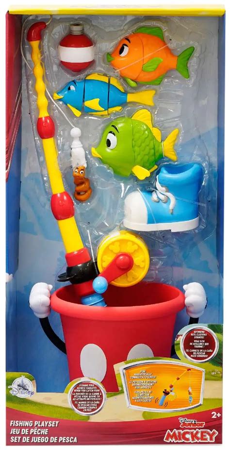 Disney Junior Mickey Mouse Fishing Exclusive Play Set - ToyWiz