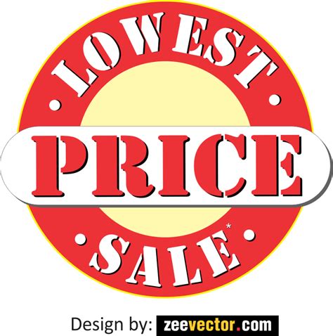 Lowest Price Sale Logo Vector FREE - Vector Design - Cdr, Ai, EPS, PNG, SVG