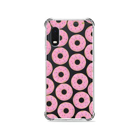 Capa (Transparente) para Galaxy XCover Pro - Donuts - 99capas ...