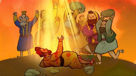 Acts 7 The Stoning of Stephen Kids Bible Story