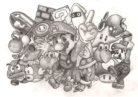 Mario and friends! by ILikeGames012 on Newgrounds