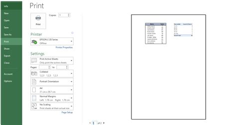 Print preview shortcut key in excel - betterper