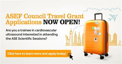 American Society of Echocardiography on LinkedIn: ASEF Council Travel Grants