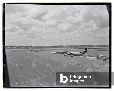 Image of Embakasi Airport, Nairobi, 29th/30th January 1959 (b/w photo)