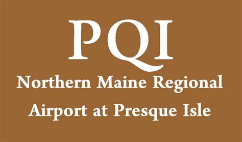 Northern Maine Regional Airport at Presque Isle Code – Abbreviation ...