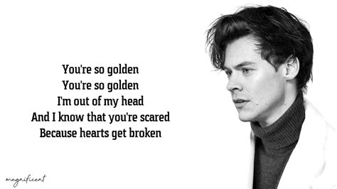 Harry Styles - Golden (Lyrics) - YouTube Music