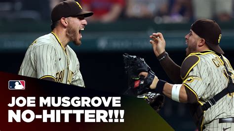 NO-HITTER!! Padres Joe Musgrove closes out the first no-hitter of 2021 ...