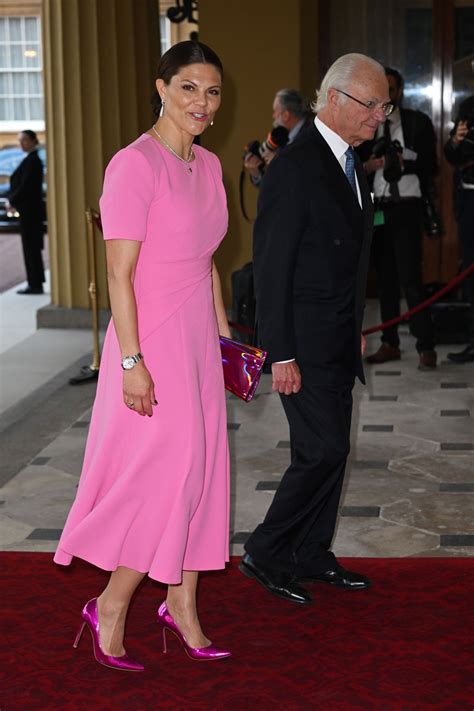 Crown Princess Victoria Attends Coronation Reception — Royal Portraits ...