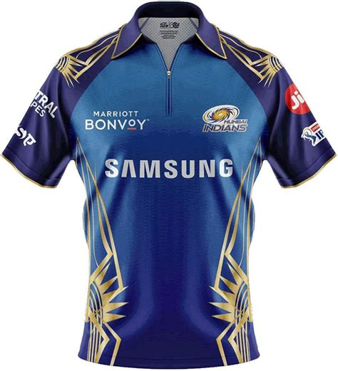 Mumbai Indians 2020 Official Dream11 IPL Cricket Replica Player Jersey/Shirt (Indian S / 34-36in ...