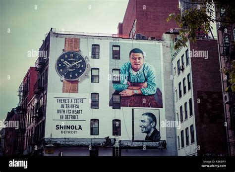 Eyecatching Shinola Watch Ad, Big Wall Painting, Poster and Street Art ...