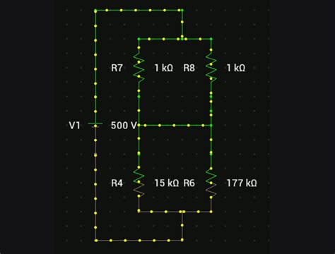 circuit analysis - Is this resistor network simulation OK? - Electrical ...