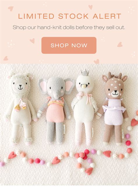 cuddle + kind dolls | 1 hand-knit doll = 10 meals – cuddle+kind