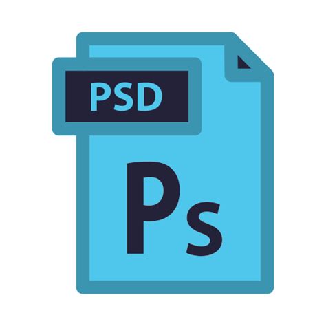 File, photoshop, psd, type icon - Free download