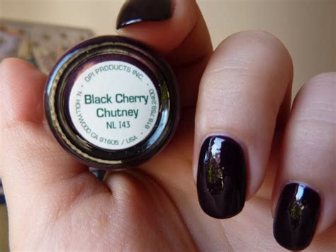 Opinionated Little Finger: OPI - Black Cherry Chutney